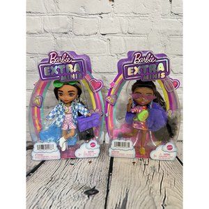 Mattel Barbie Extra Minis Lot Of 2 Characters Brand New